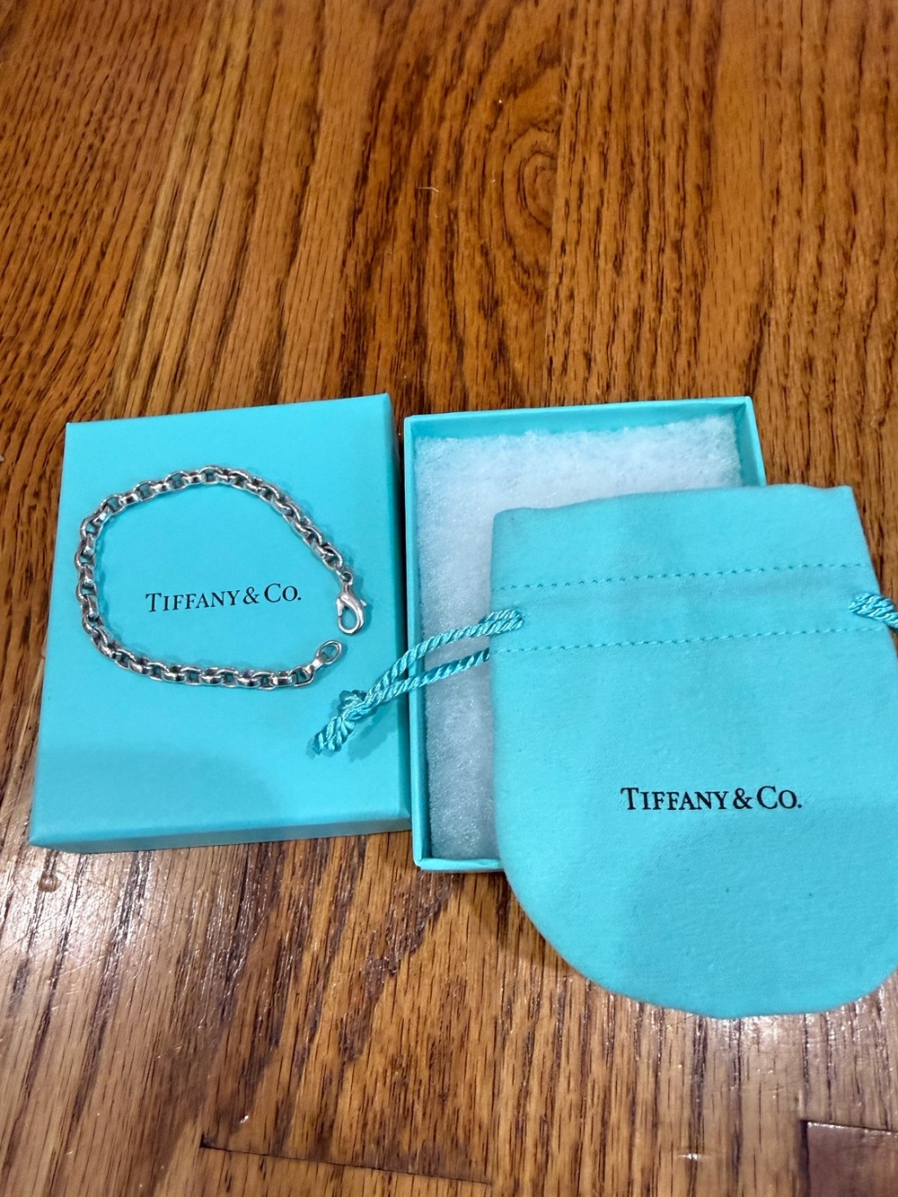 Tiffany & Co. Venetian Link Sterling Silver Bracelet